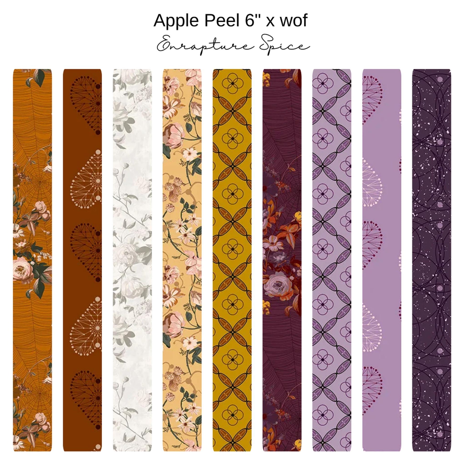 6" Apple Peels (9) - Enrapture by Guicy Guice Spice