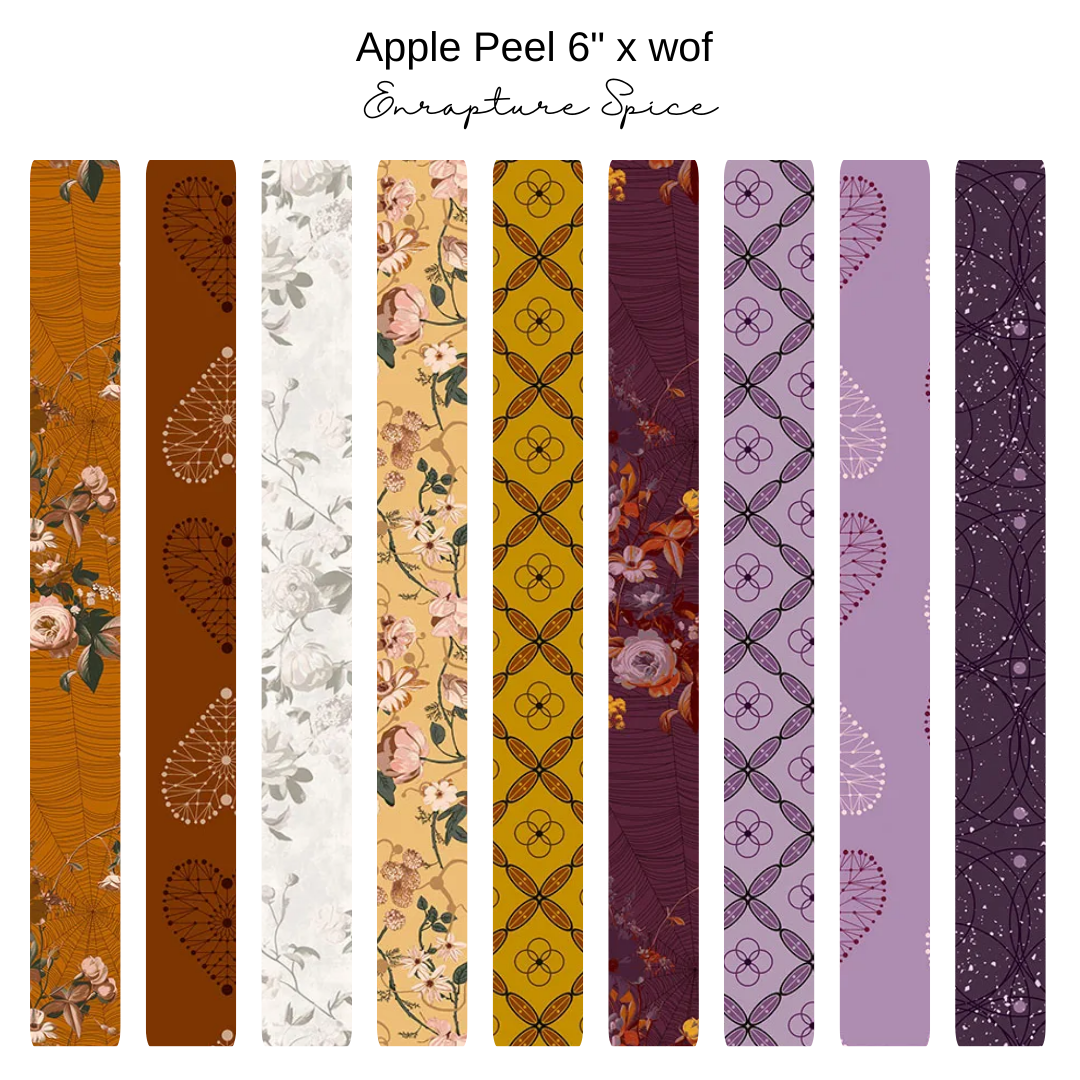 6" Apple Peels (9) - Enrapture by Guicy Guice Spice