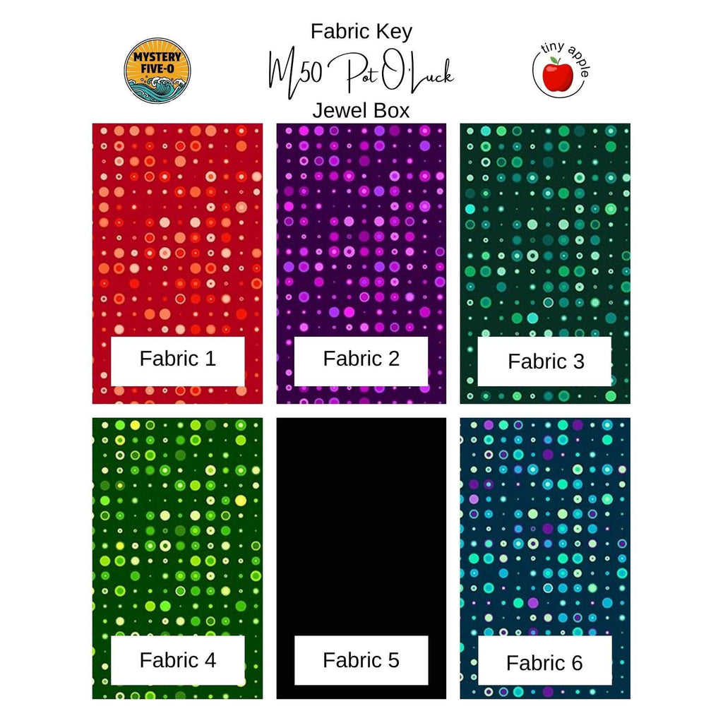 Mystery Five-0 Mini #6 - Kit - Pot O' Gold | Jewel Box