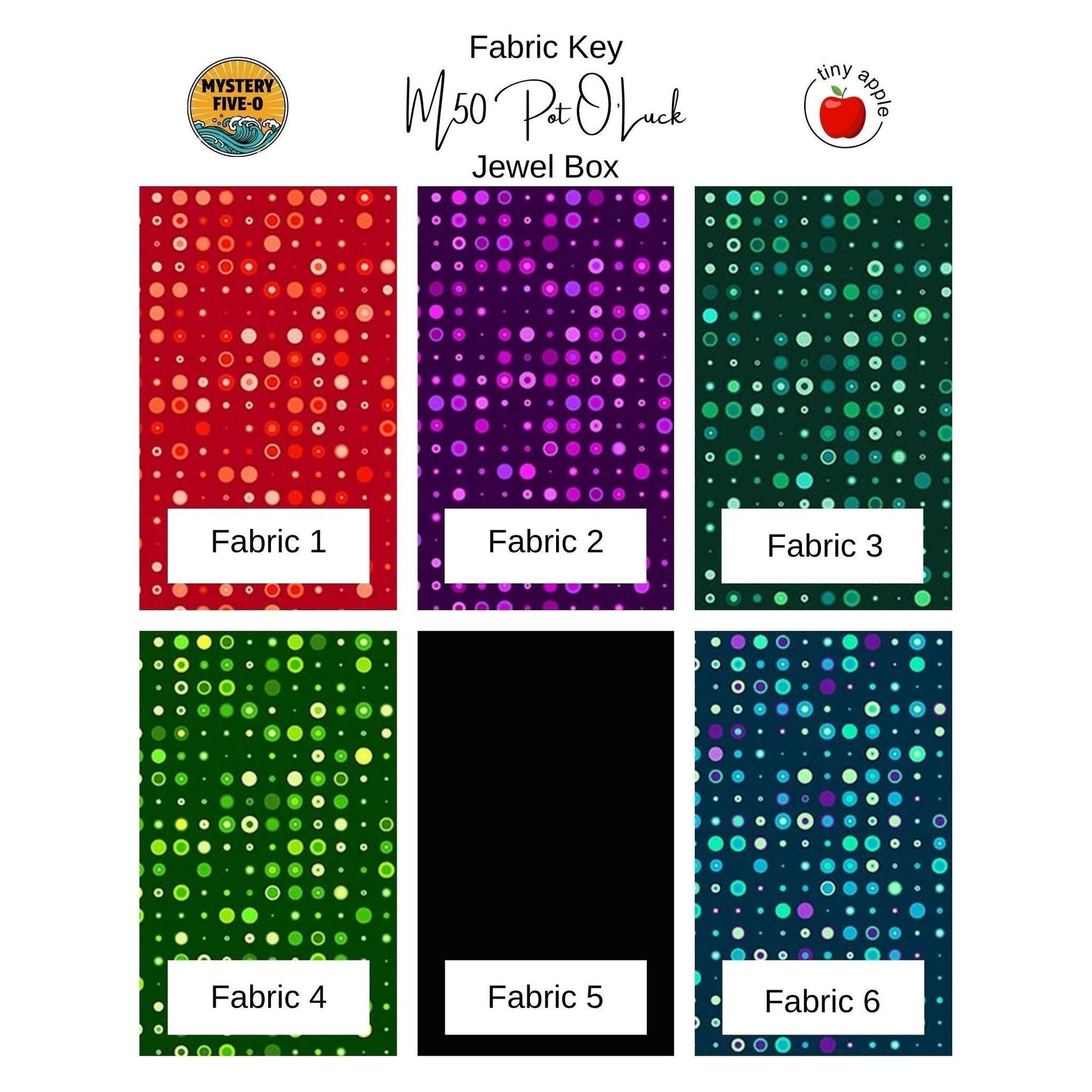 Mystery Five-0 Mini #6 - Kit - Pot O' Gold | Jewel Box