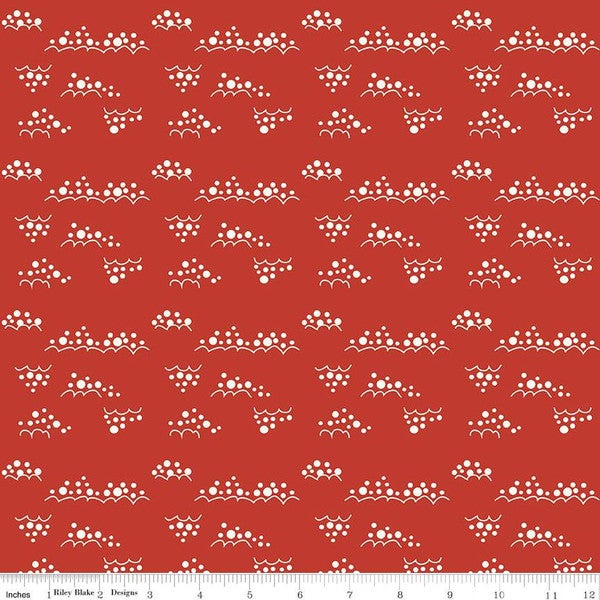 Christmas is in Town by Sandy Gervais Snowballs: Red