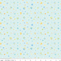 Designer Flannel by Doodlebug Design - Binkies And Bottles: Sky