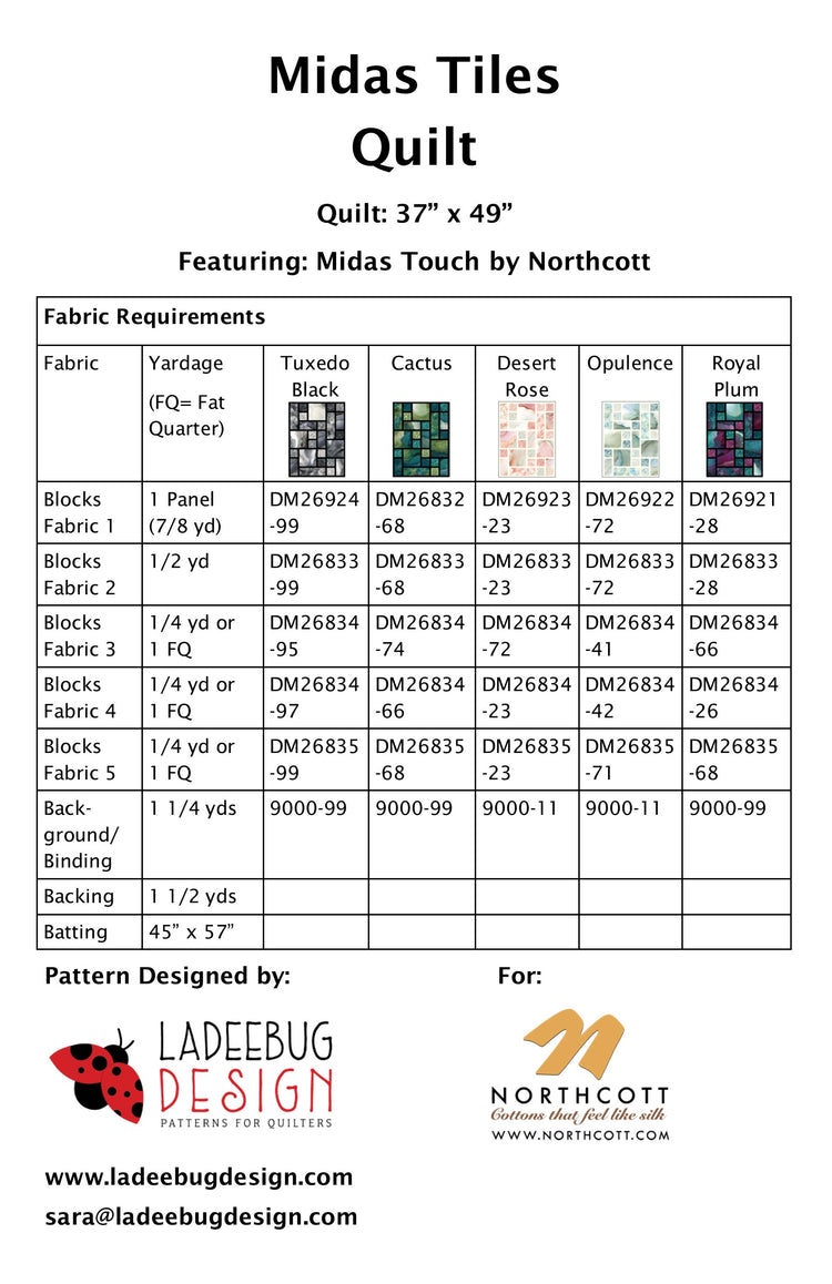 Pattern: Midas Tiles