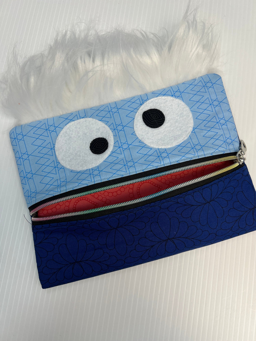 Kit: Blue Monster Pencil Case