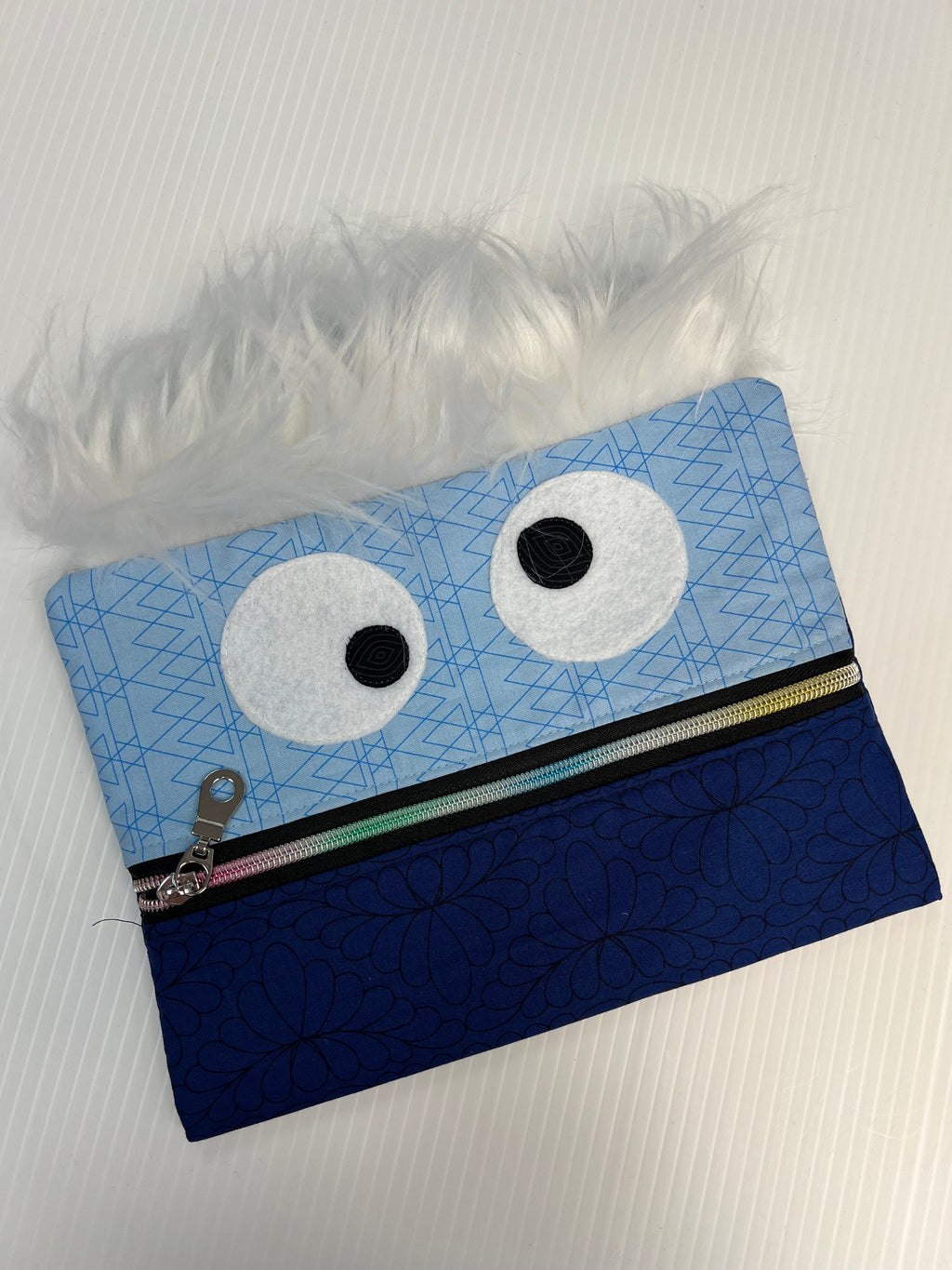 Kit: Blue Monster Pencil Case