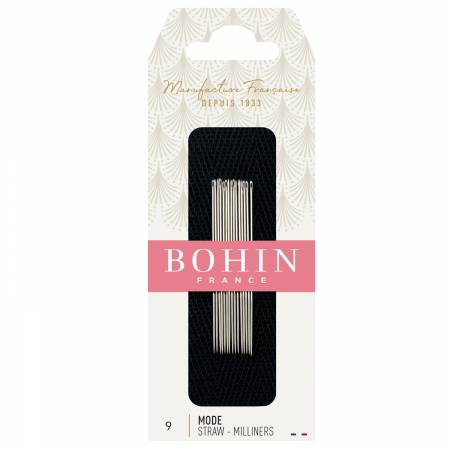 Bohin Milliners Straw Needles Size 9