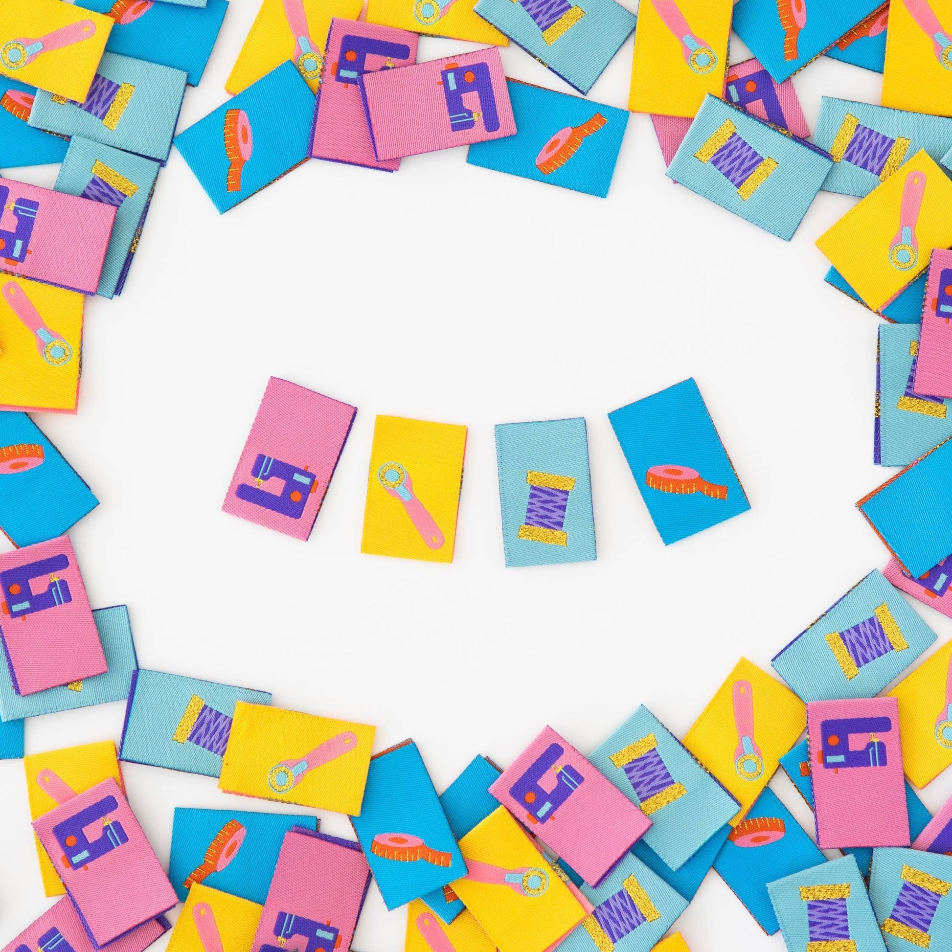 Quilt Label - Sarah Hearts | Sewing Notions