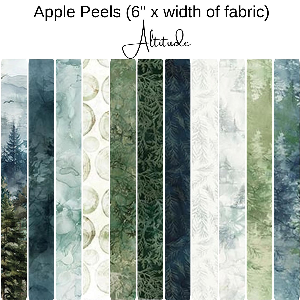 6" Apple Peels (11) - Altitude