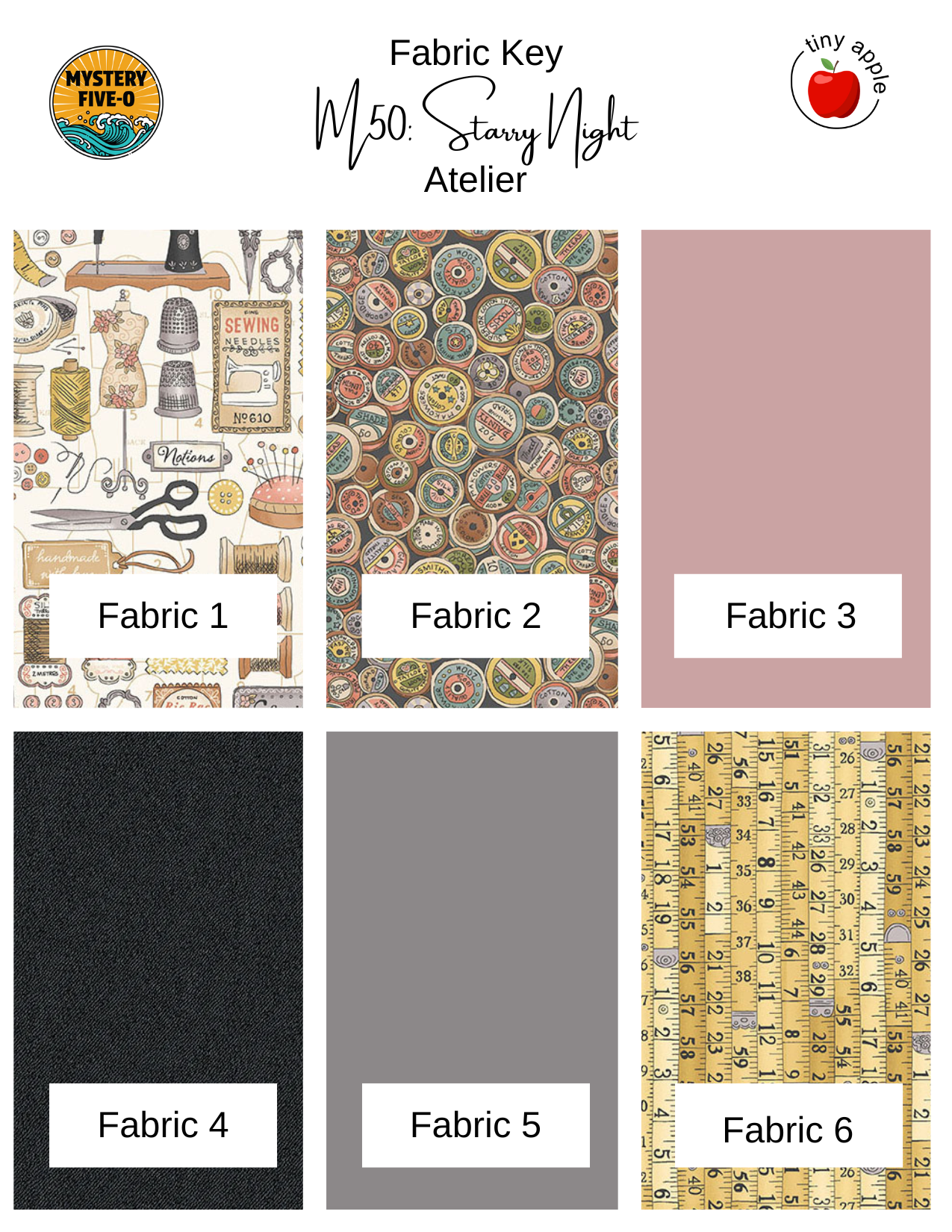 Kit: M50 Starry Night | Atelier (Pattern Included)