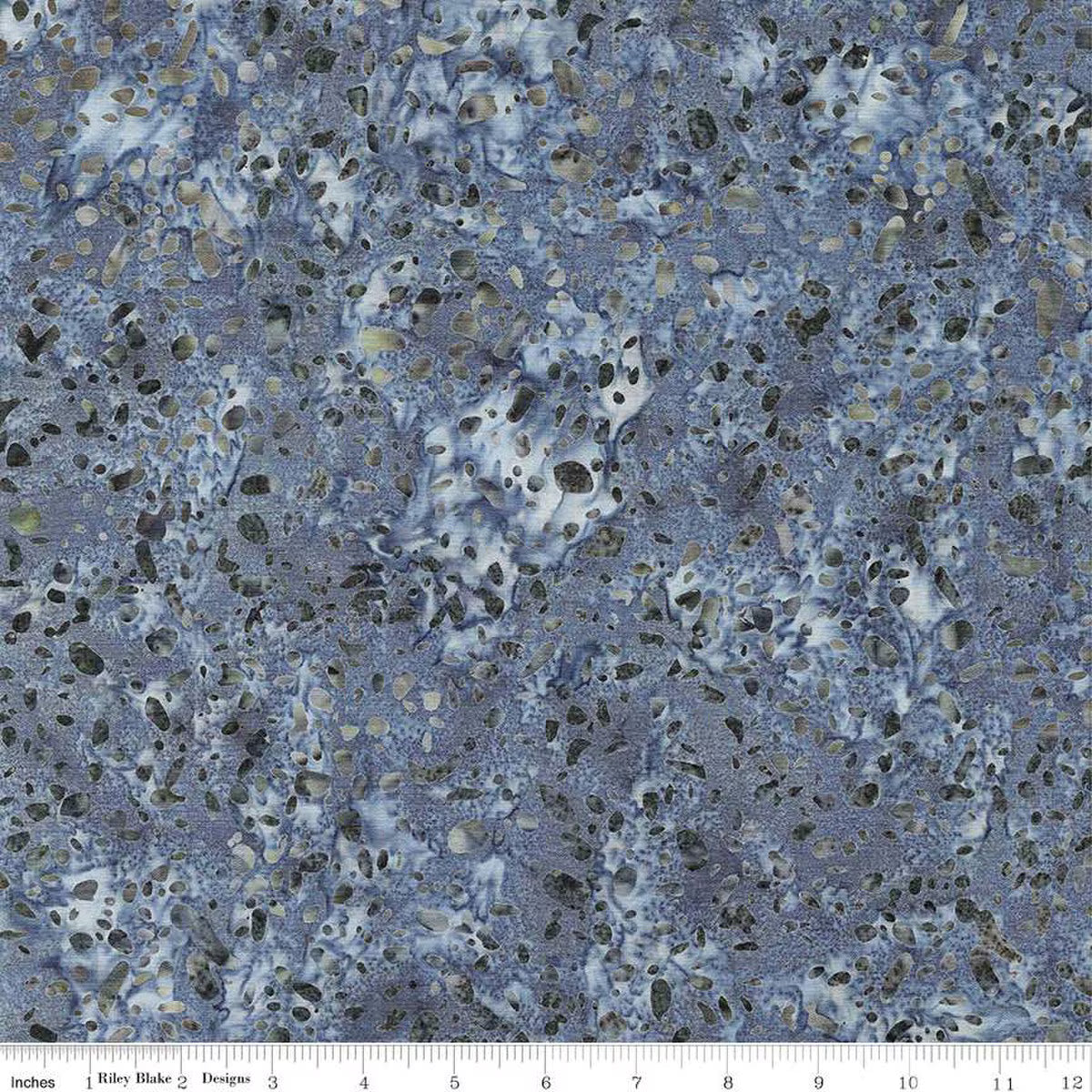 Expressions Batik Elementals by Riley Blake - Terrazzo: Gunsmoke