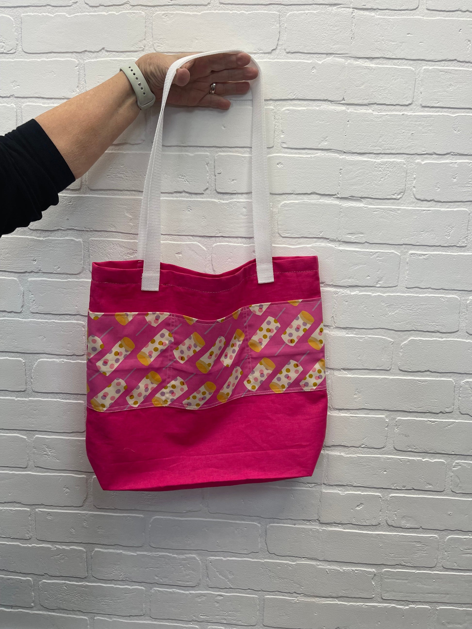 Kit: Canvas Tote by Art Gallery - Multiple versions (pattern included)