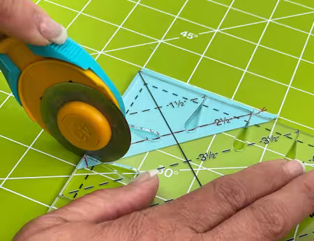 6 1/2 Triangle Square Up PLUS Ruler