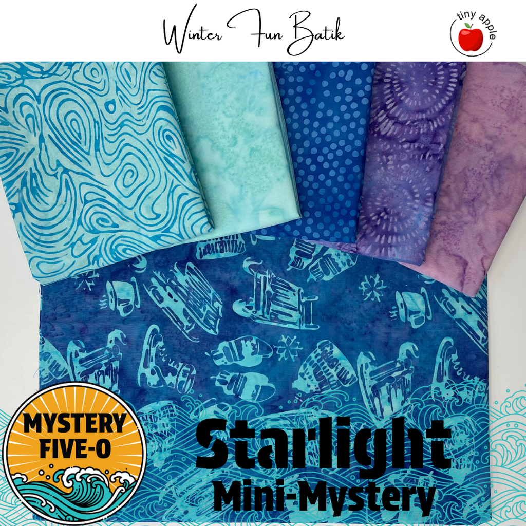 Fat Quarter Bundle (6) M50 | Winter Fun Batik