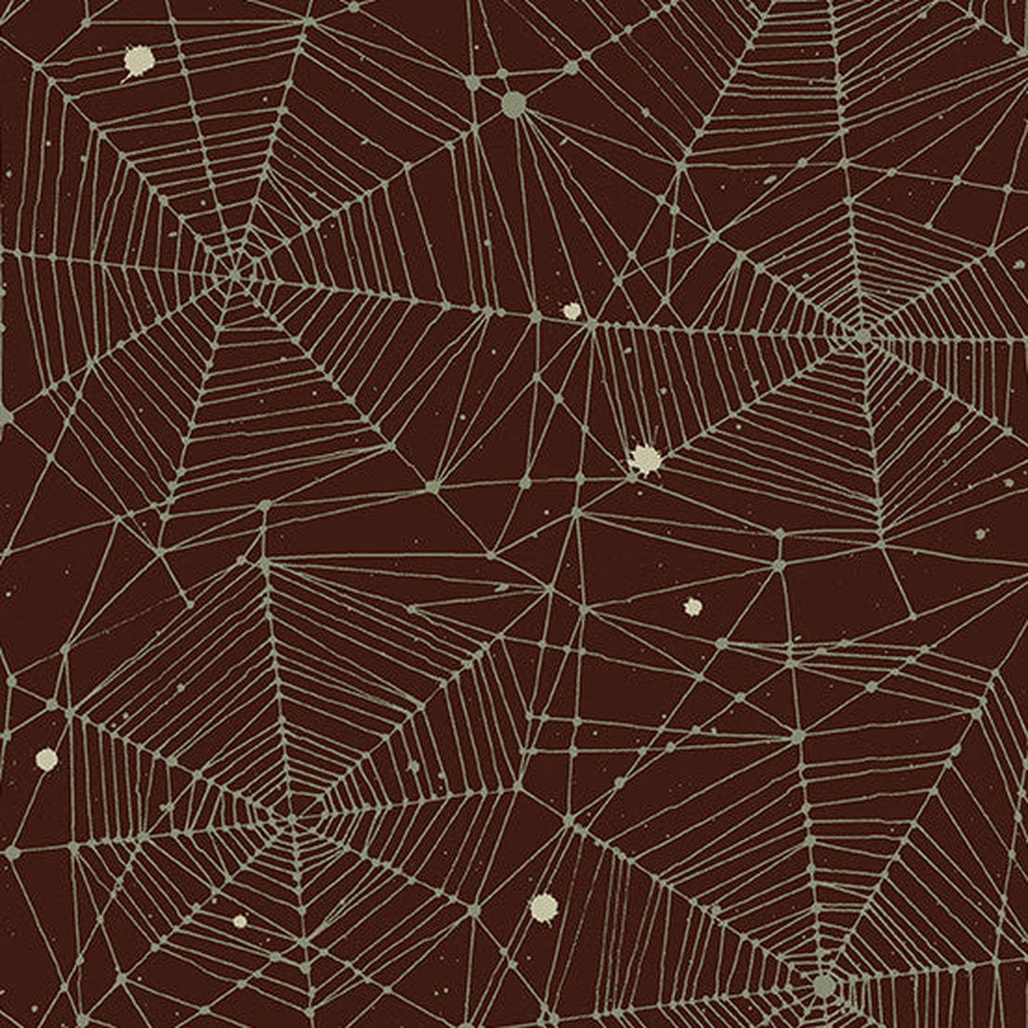 Fabric from the Basement - Web in Mud by Giucy Giuce