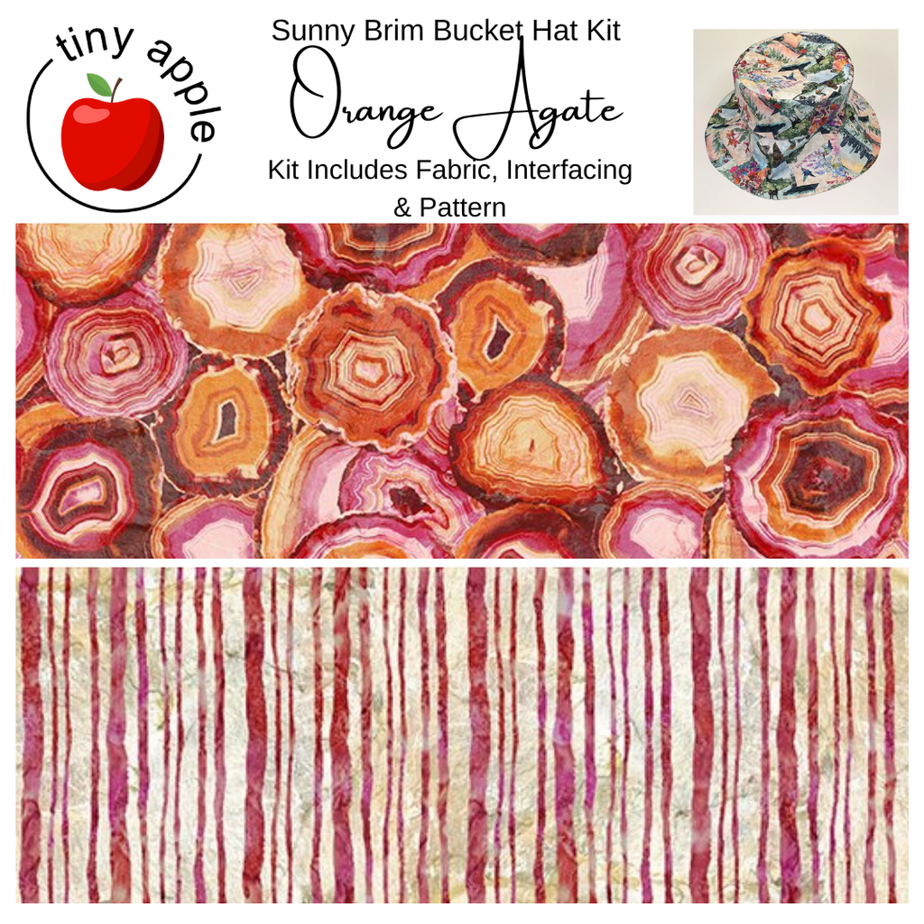 Kit: 2025 QMN Sunny Brim Bucket Hat (includes pattern)