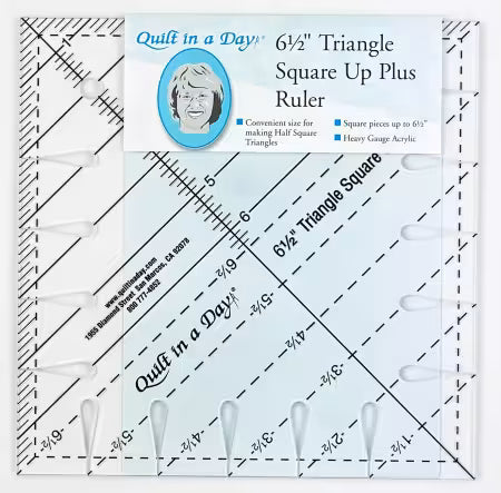 6 1/2 Triangle Square Up PLUS Ruler