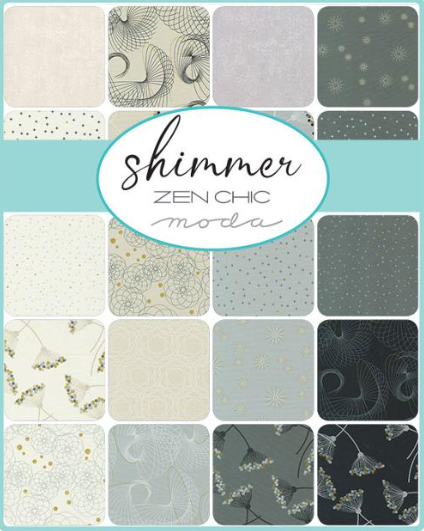 Moda: Shimmer Jelly Roll (40pcs)