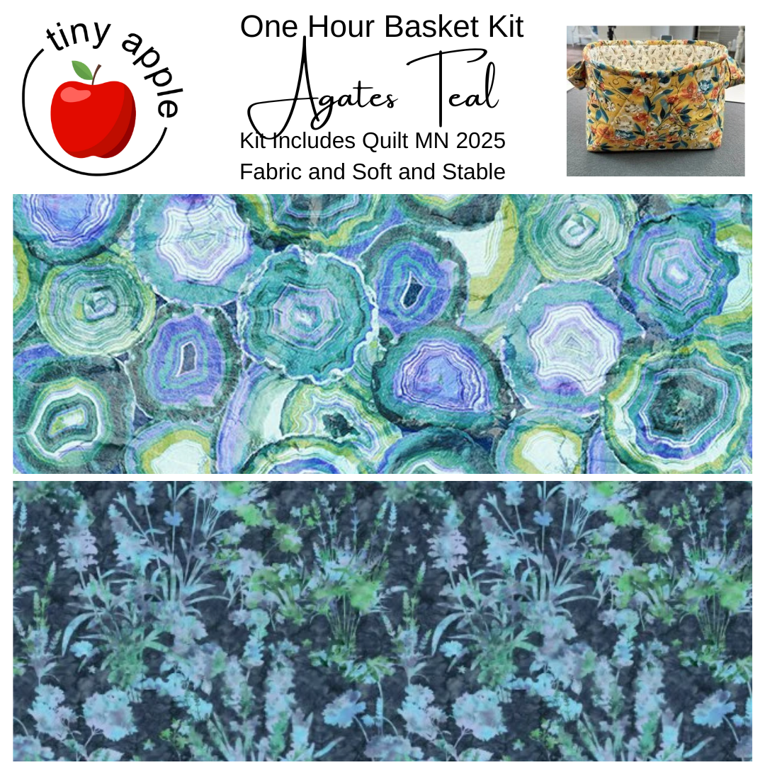 Kit: 2025 QMN One Hour Basket - Multiple Versions (includes pattern)