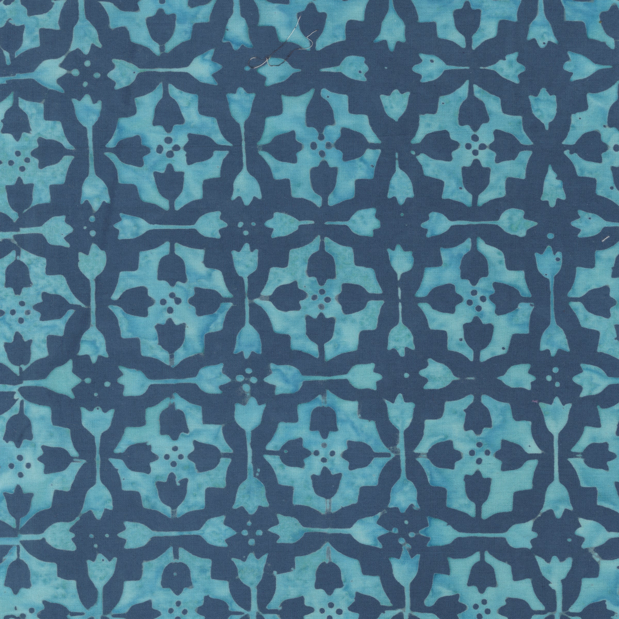 Dutch Days - Tulip Tile - Tropical Teal