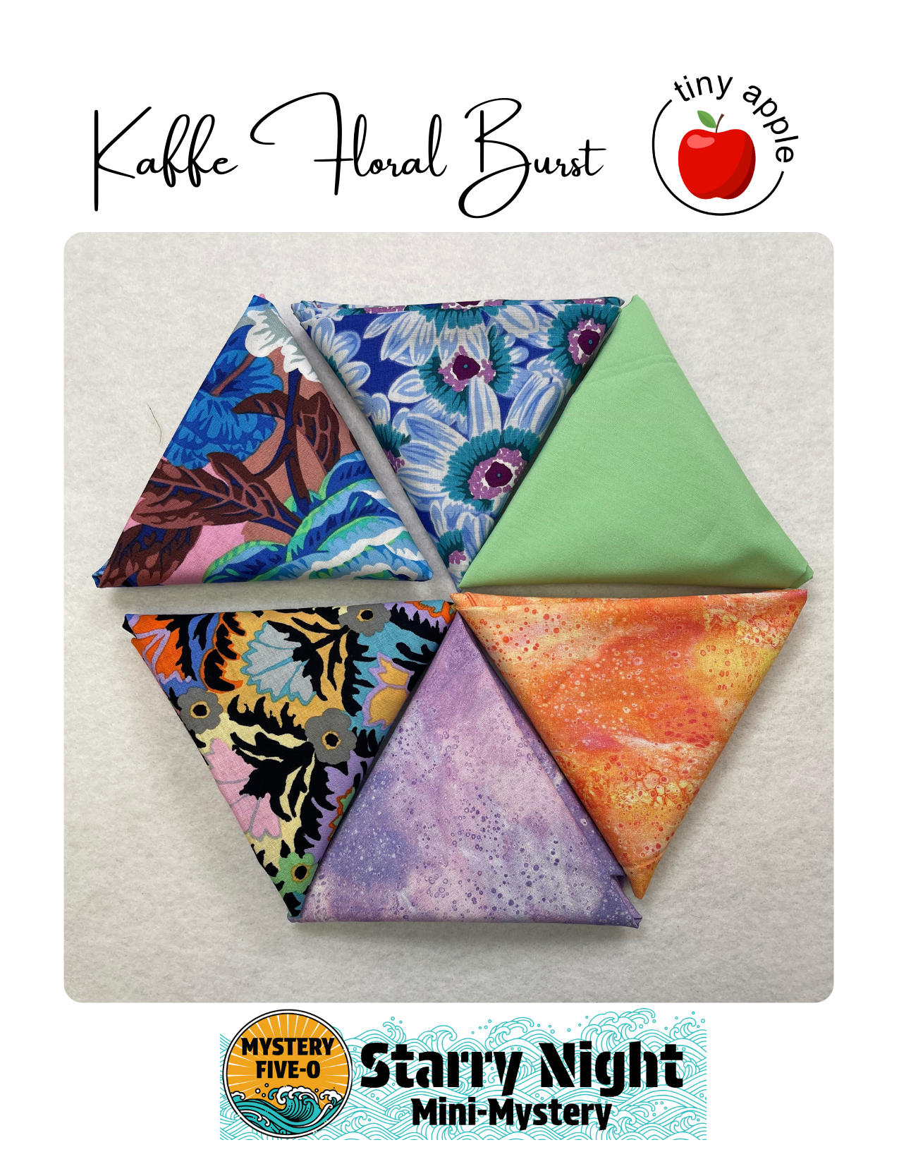 Fat Quarter Bundle (6) M50 | Kaffe Floral Burst