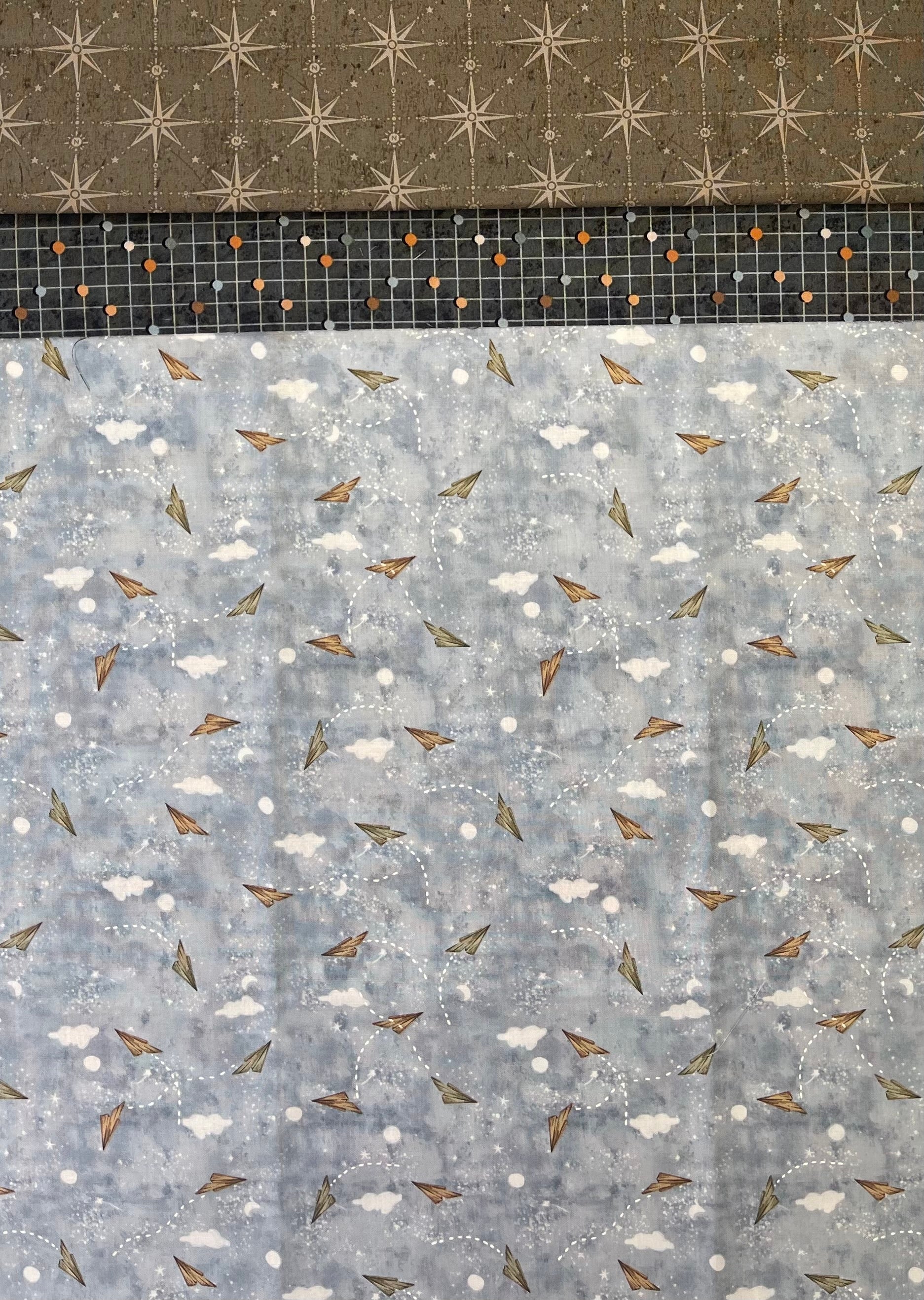 Kit: Burrito Pillowcase - Great Adventure (pattern included)