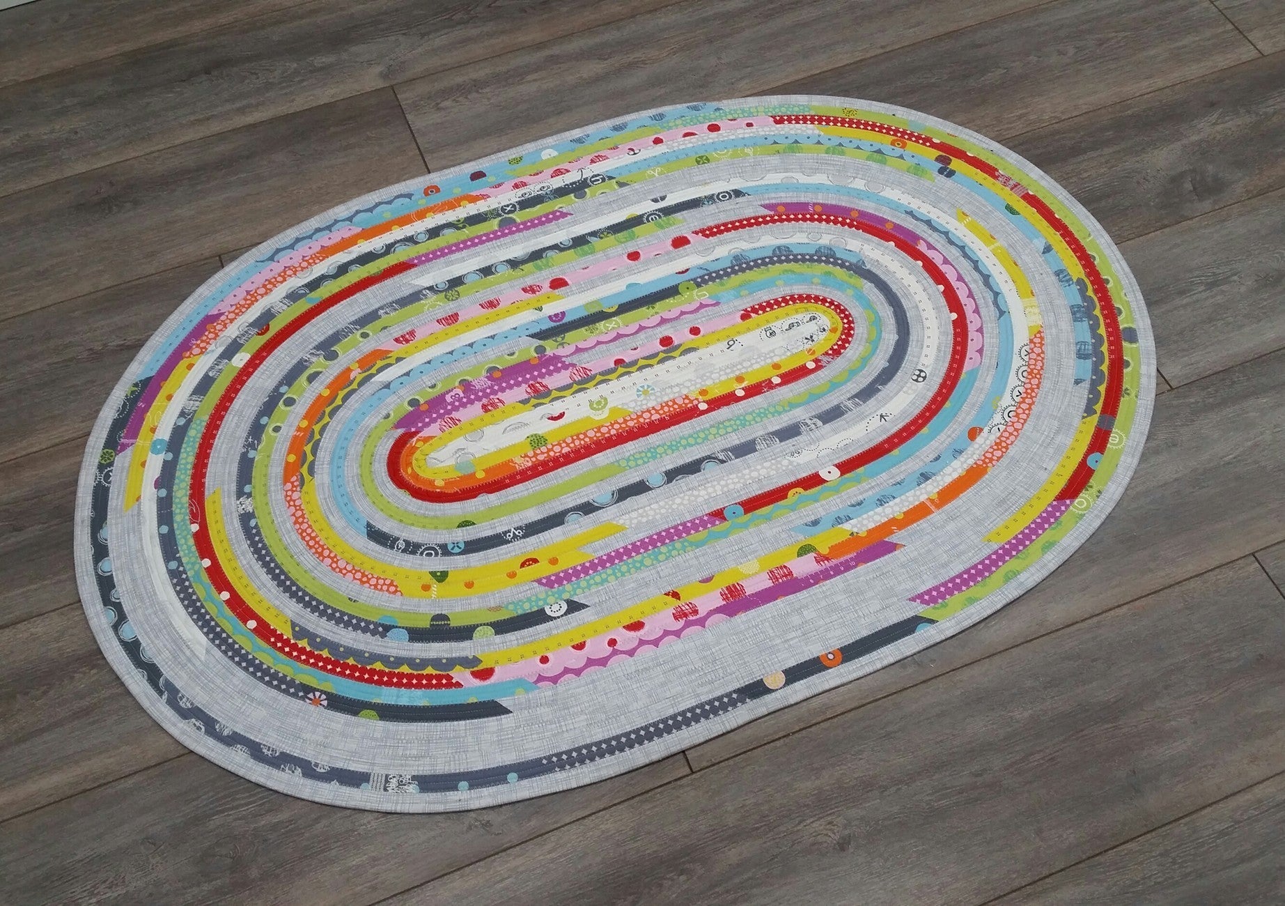 Pattern:  Jelly-Roll Rug