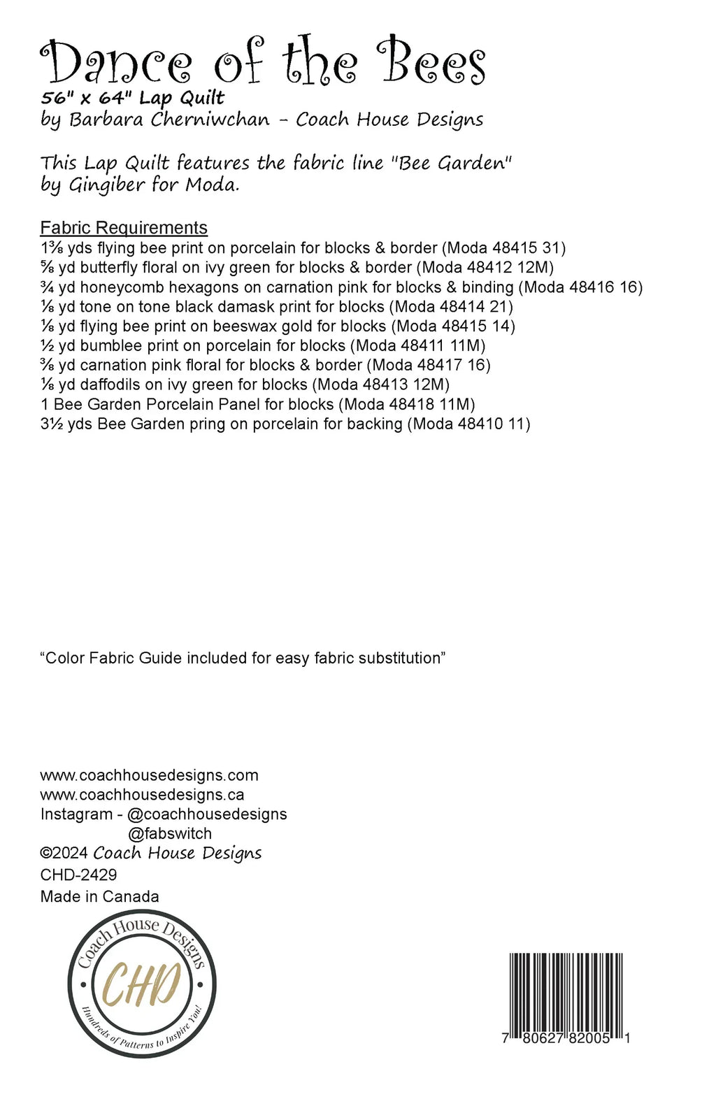 Pattern: Dance of the Bees