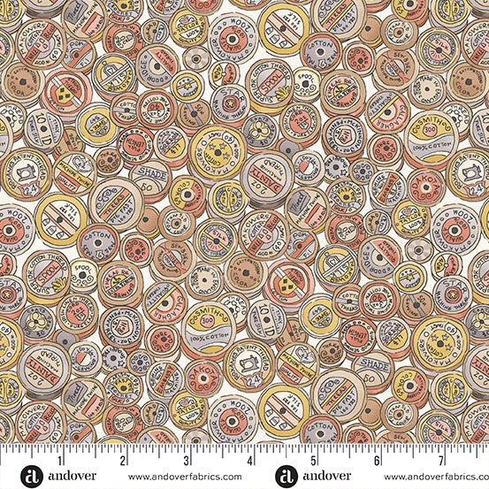 Atelier by Makower - Spool Cream