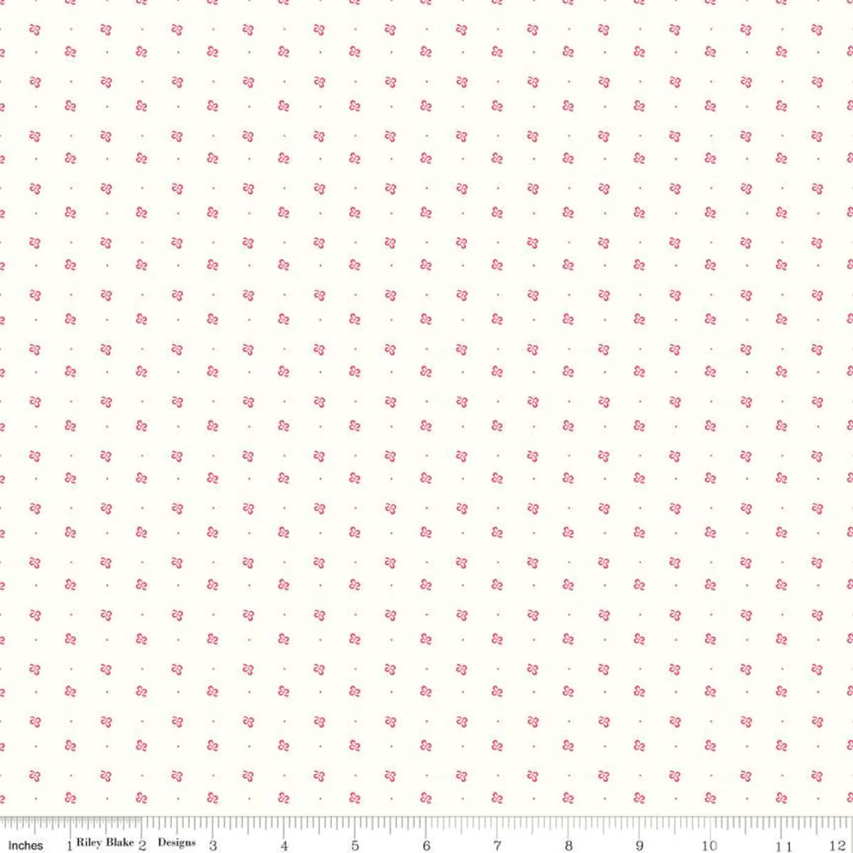 Riley Blake Bee Backgrounds Clover - Tea Rose