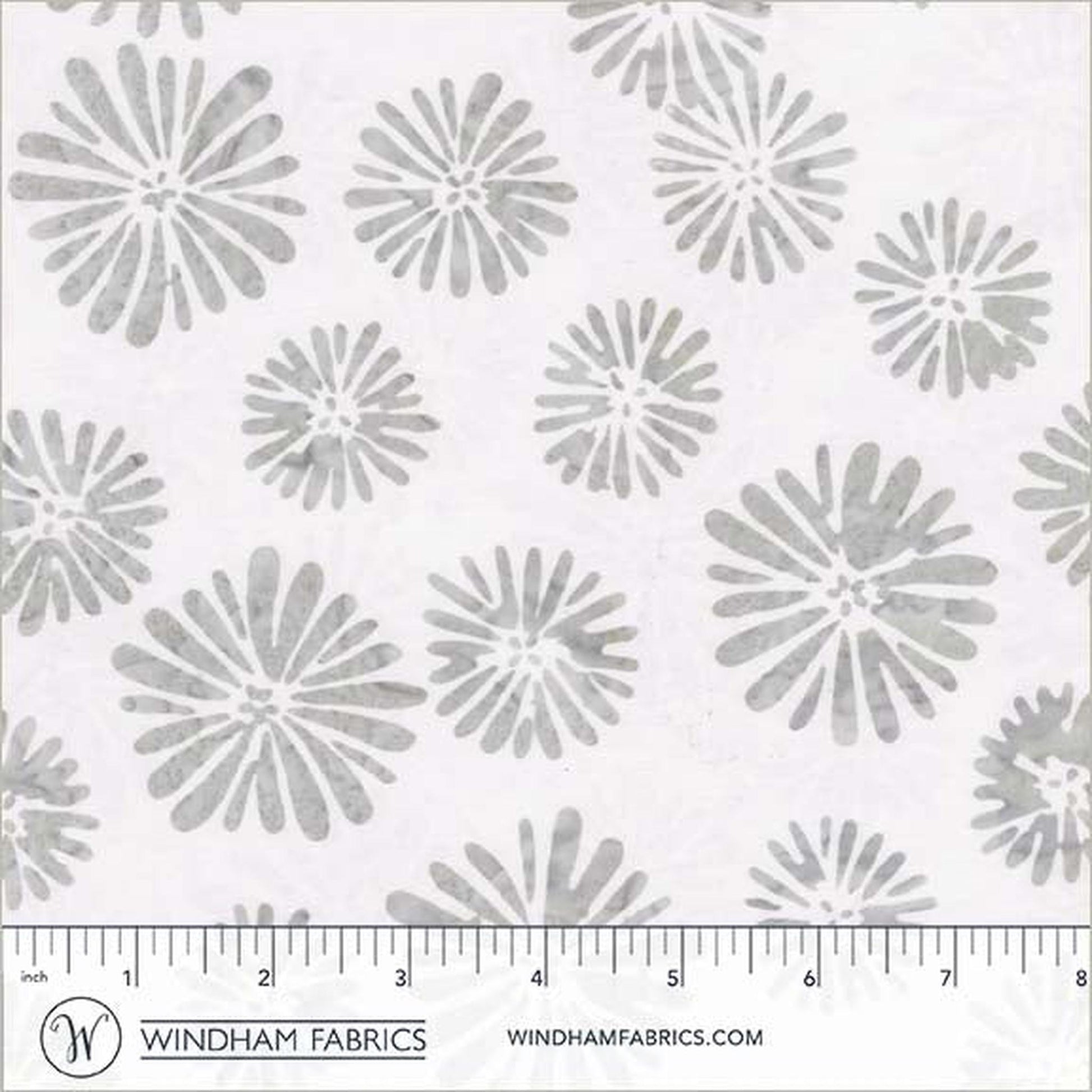 Anthology Fabrics Encore - Blooms - Silence