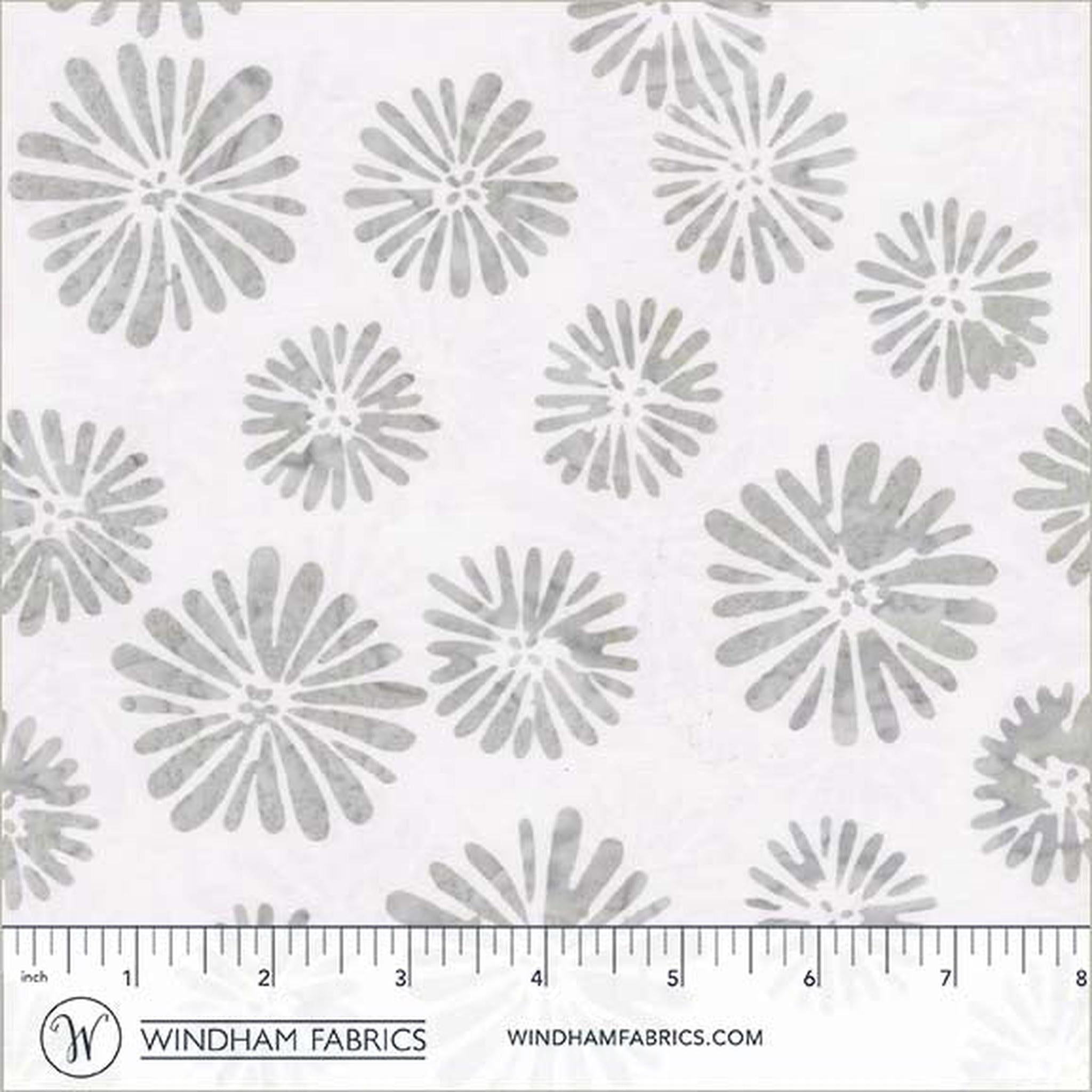 Anthology Fabrics Encore - Blooms - Silence