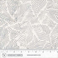 Anthology Fabrics Encore - Palm Leaves - Silence