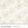 Anthology Fabrics Encore - Flower Sketch - Whisper