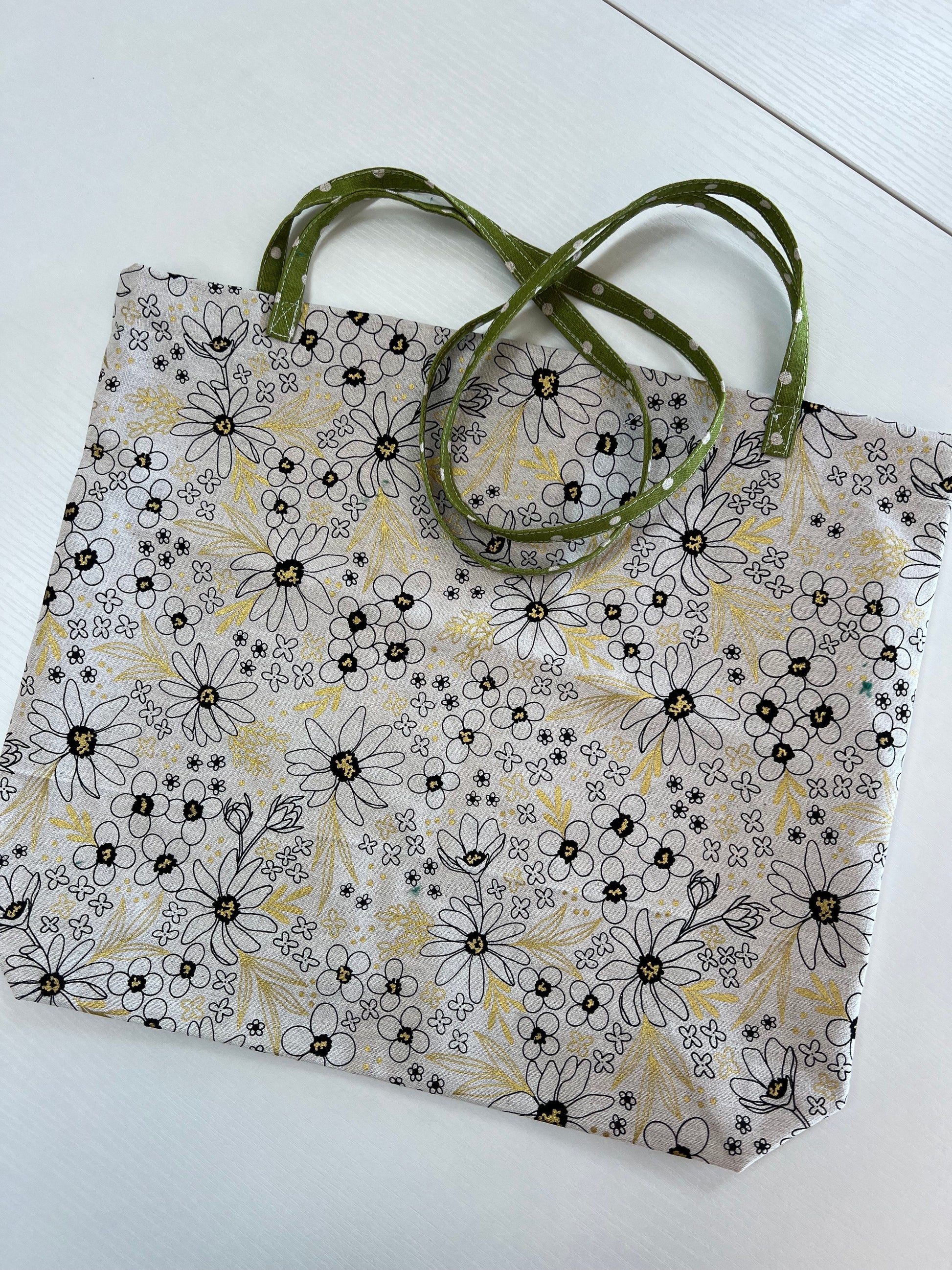 Kit: Canvas Tote by Art Gallery - Gilded Mochi Linen (pattern included)