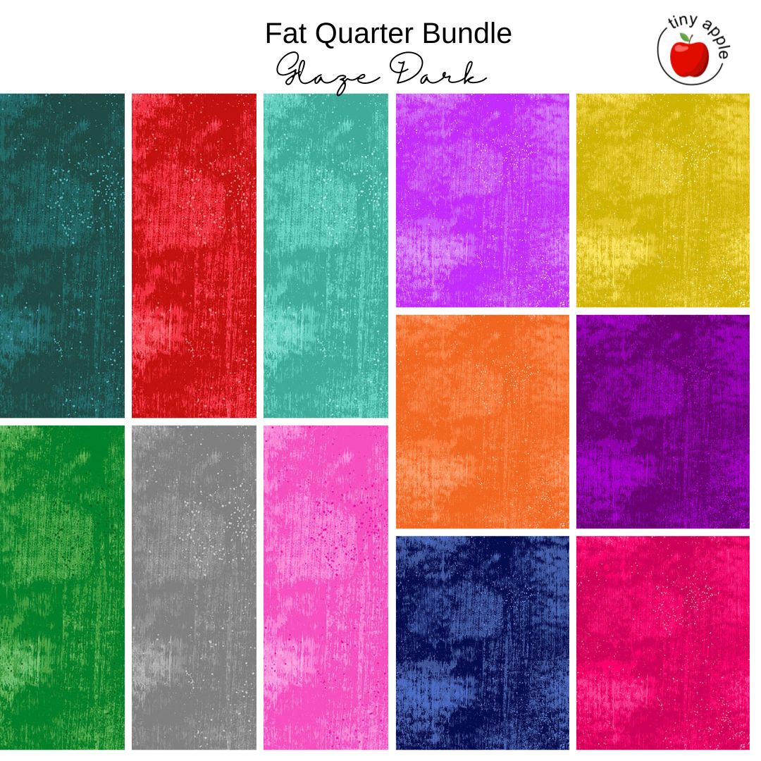 Fat Quarter Bundle (12) - Glaze Dark