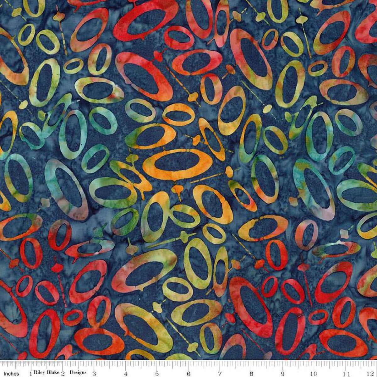 Expressions Batik Retro Revival by Riley Blake - Dark Skies