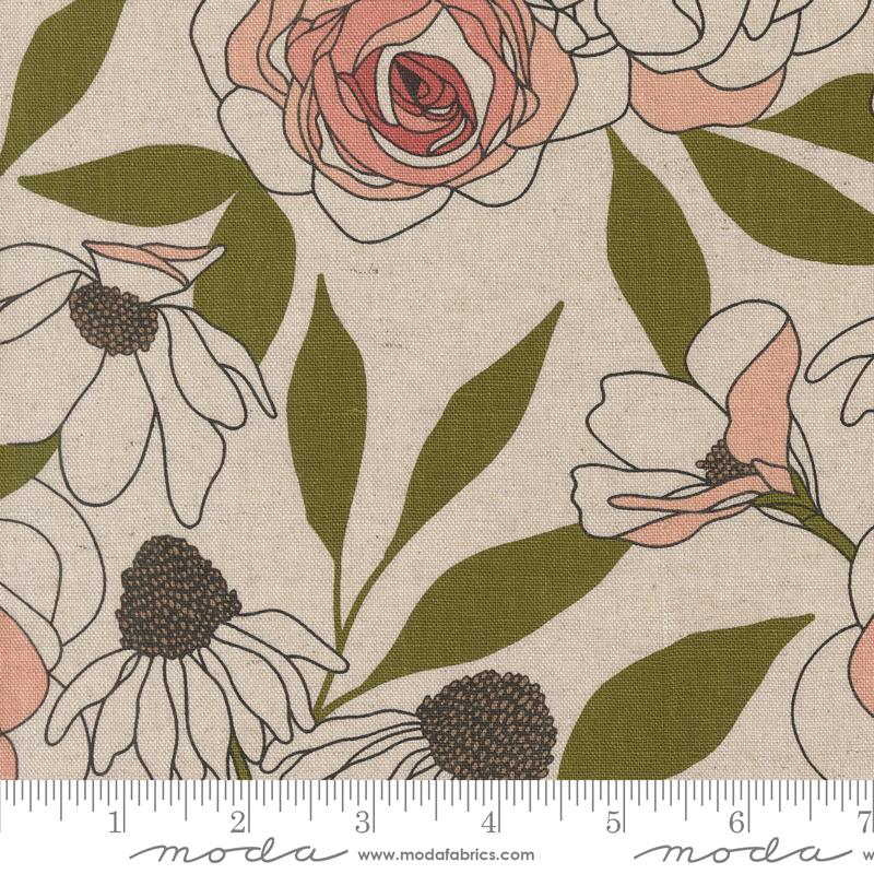 Botany by Alli K Design - Cabbage Rose Paper
