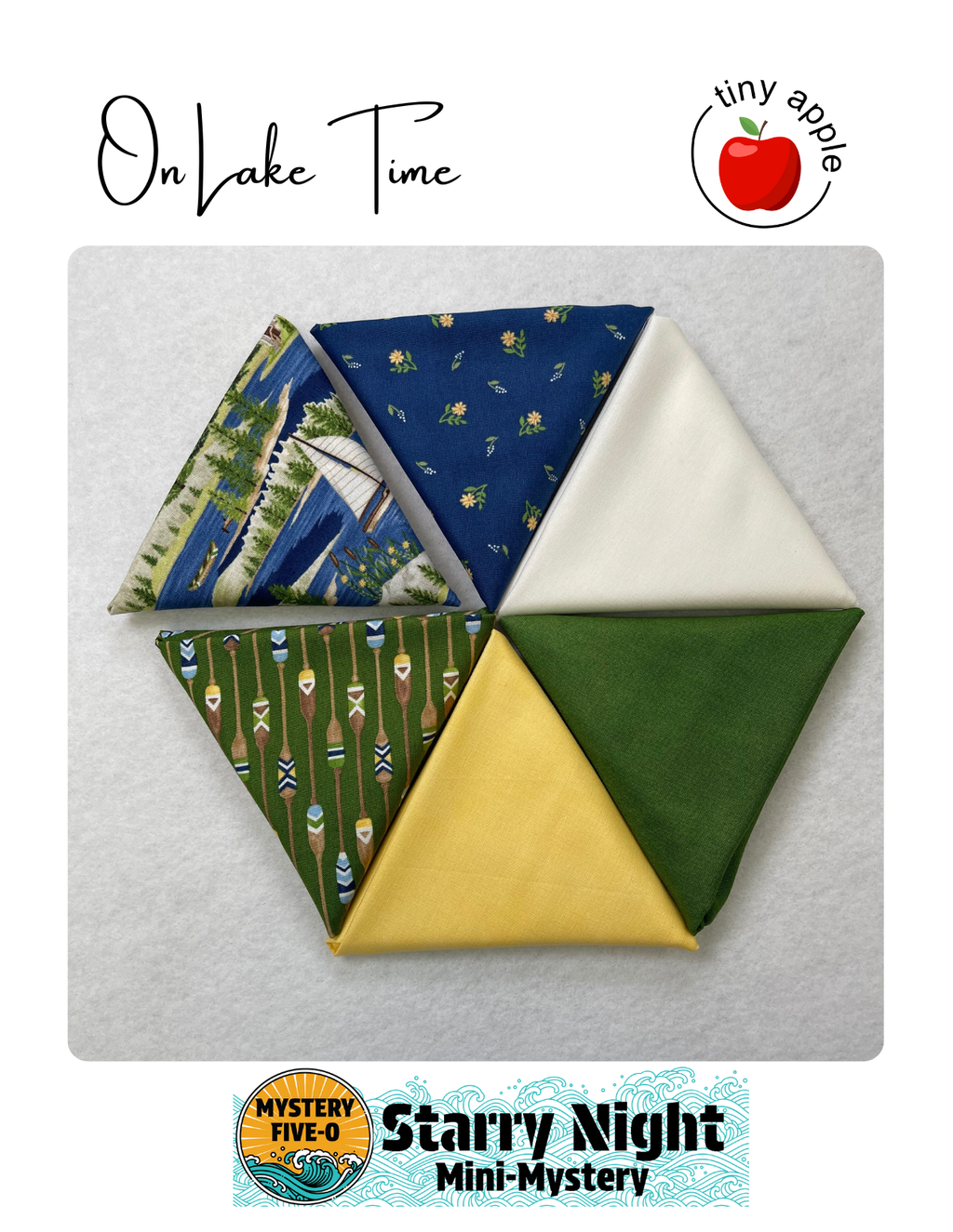 Fat Quarter Bundle (6) M50 | On Lake Time 2