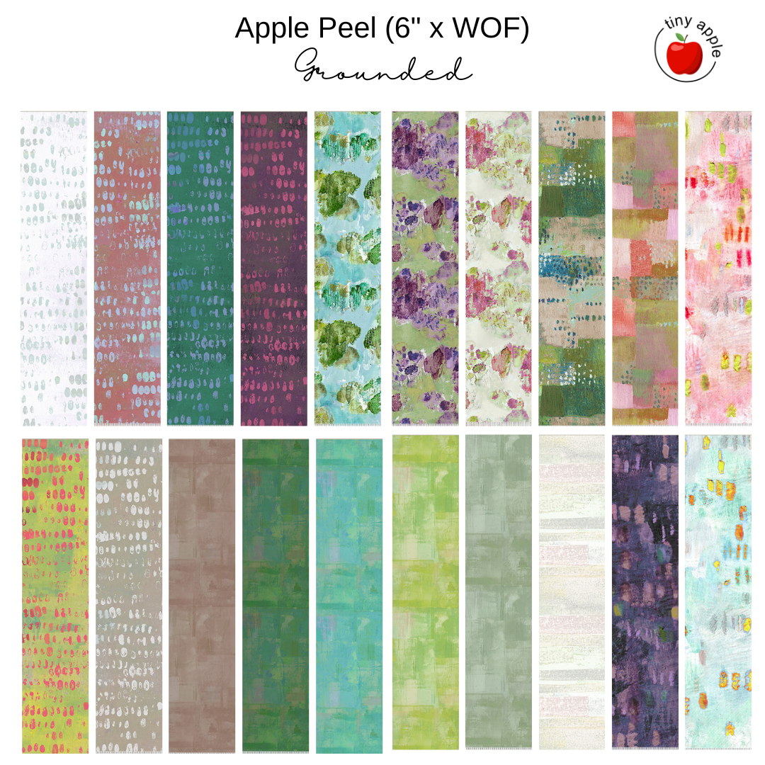 6" Apple Peels Grounded (20)
