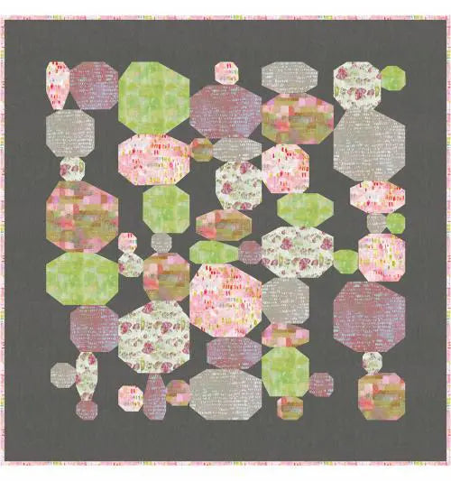 Kit: River Rocks - Grounded 56 1/2" x 56 1/2"