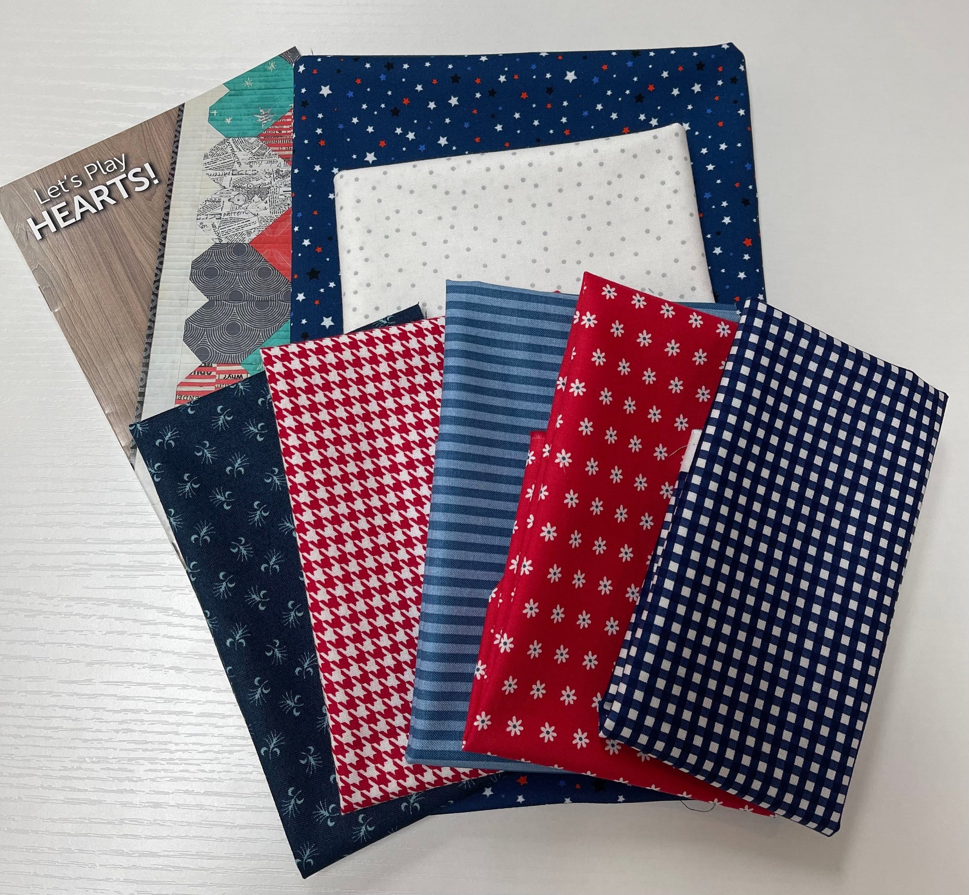 Kit: Let's Play Hearts - Red White and Blue