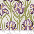 Garden Series Iris Large Floral - Cream