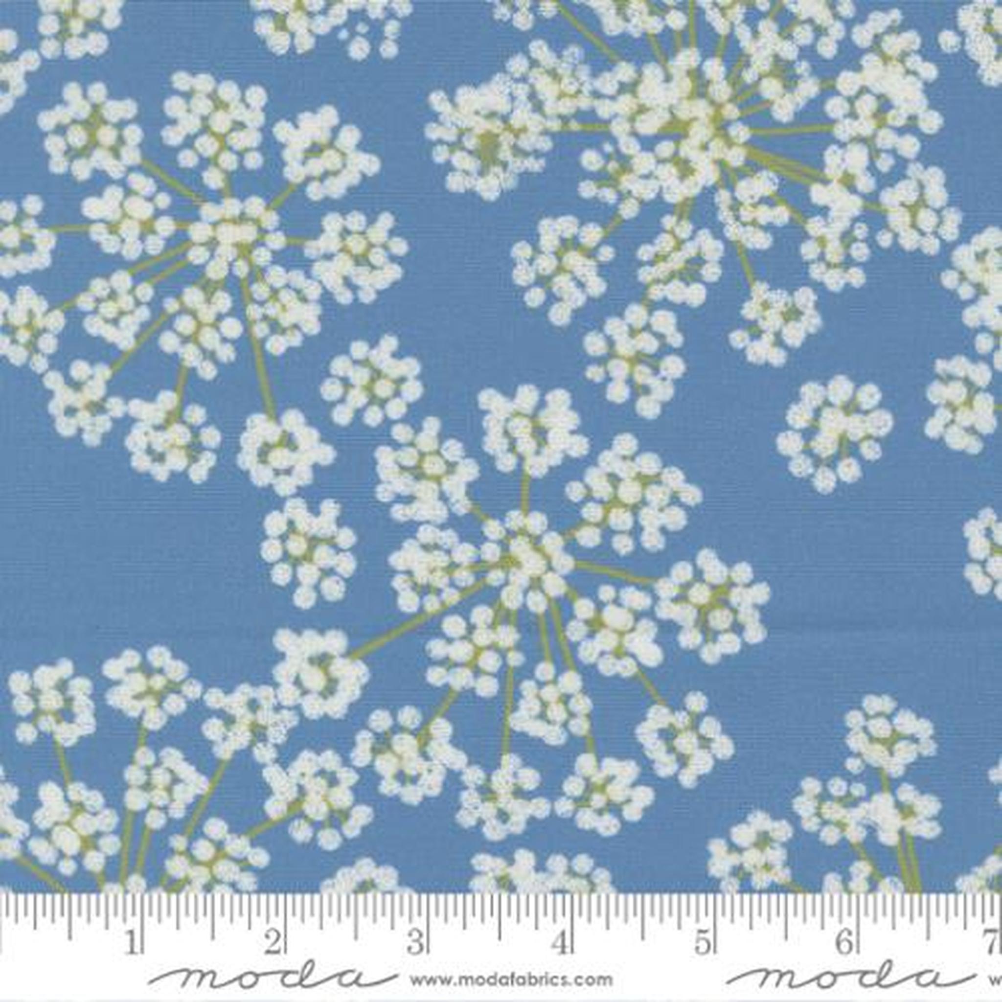 Garden Series Fennel Large Floral - Sky