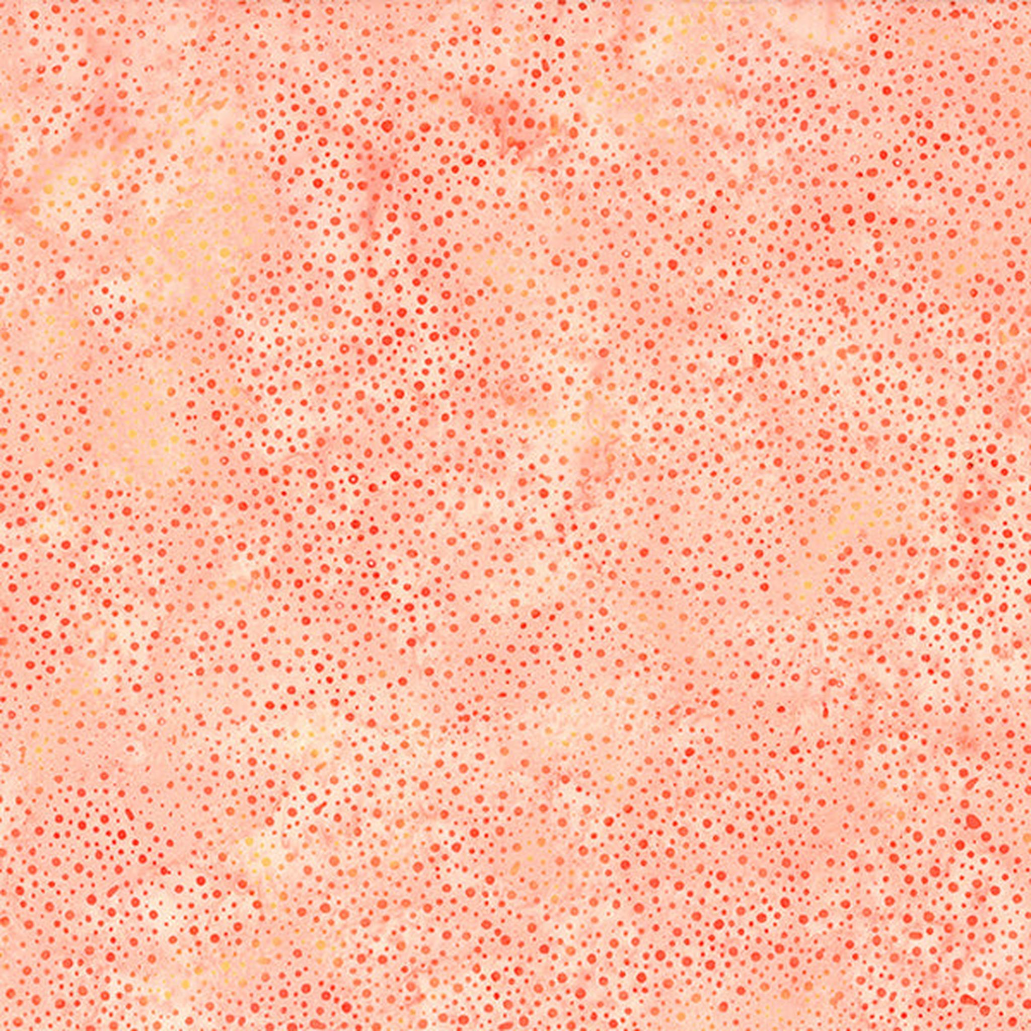 Hoffman Fabrics - Dot Batiks - Sherbet