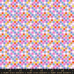 Moda Washi Plus Checkmate Checks in Macaron