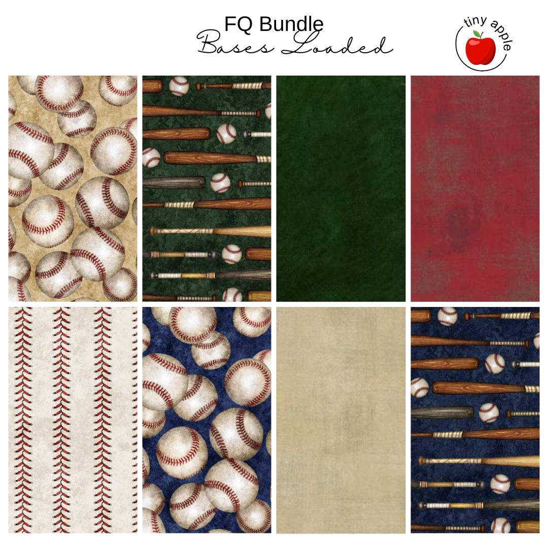 Fat Quarter Bundle (8) Bases Loaded