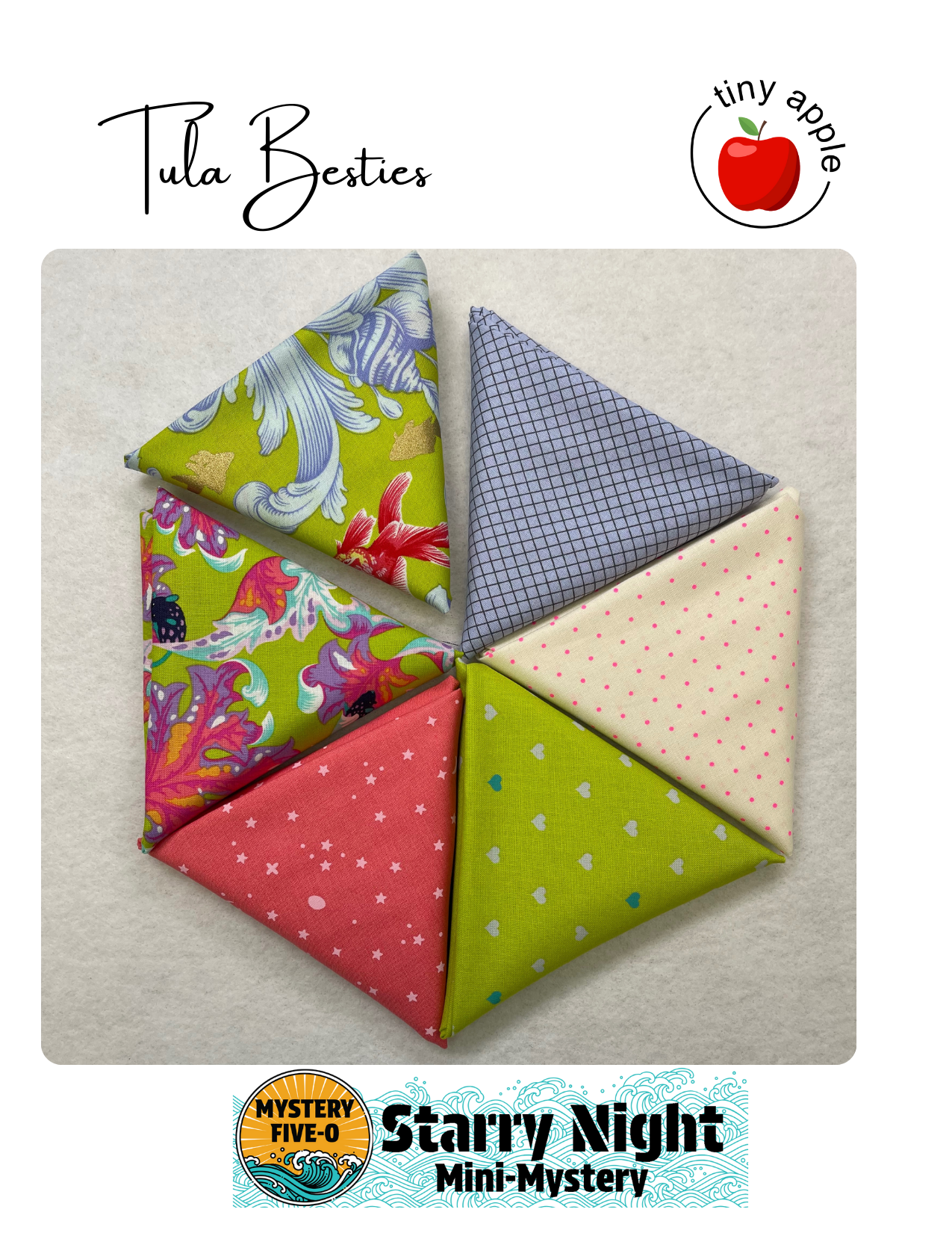 Fat Quarter Bundle (6) M50 | Tula Besties