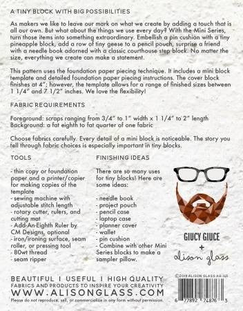 Pattern: Mini Stretched Geese