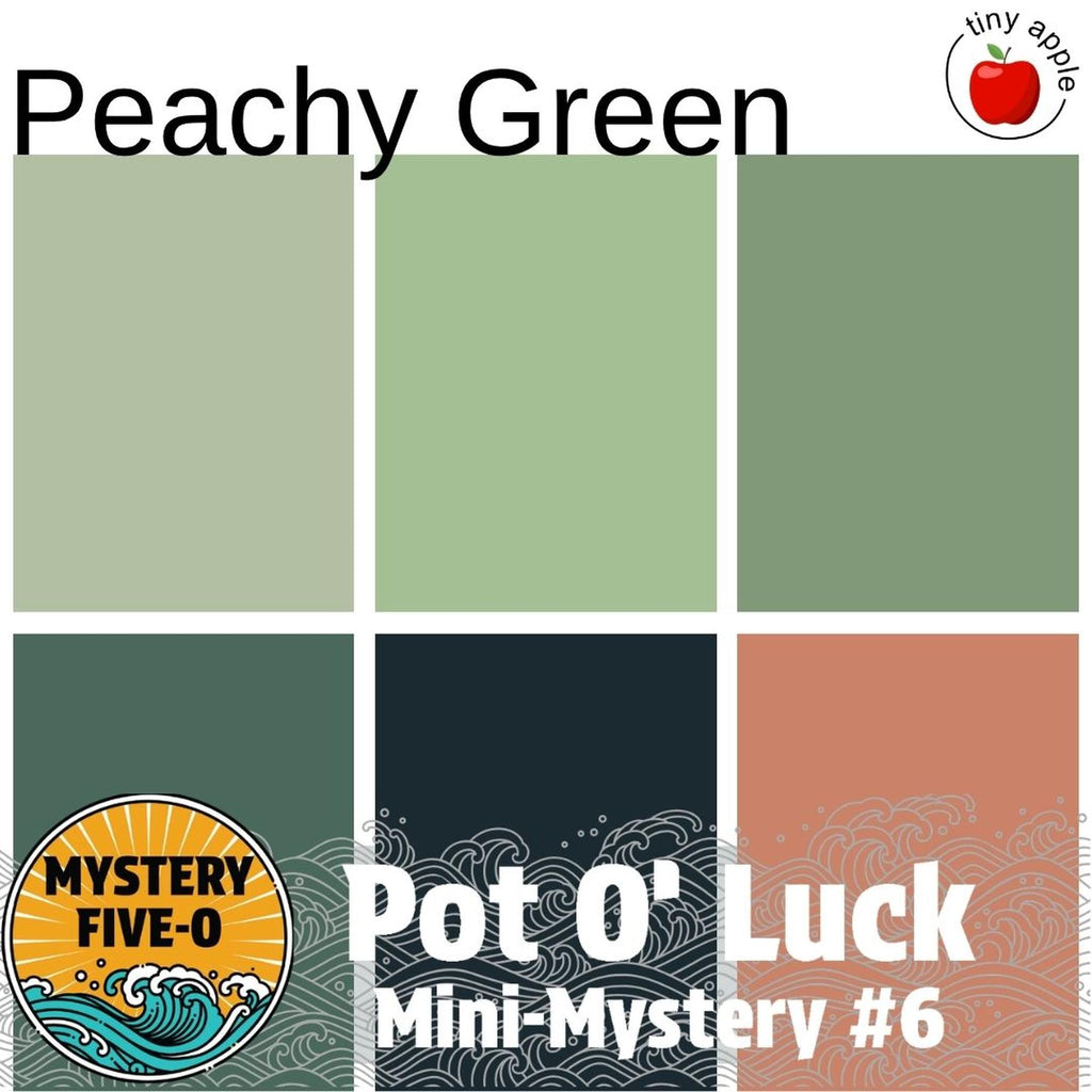 Mystery Five-0 Mini #6 - Kit - Pot O' Gold | Peachy Green