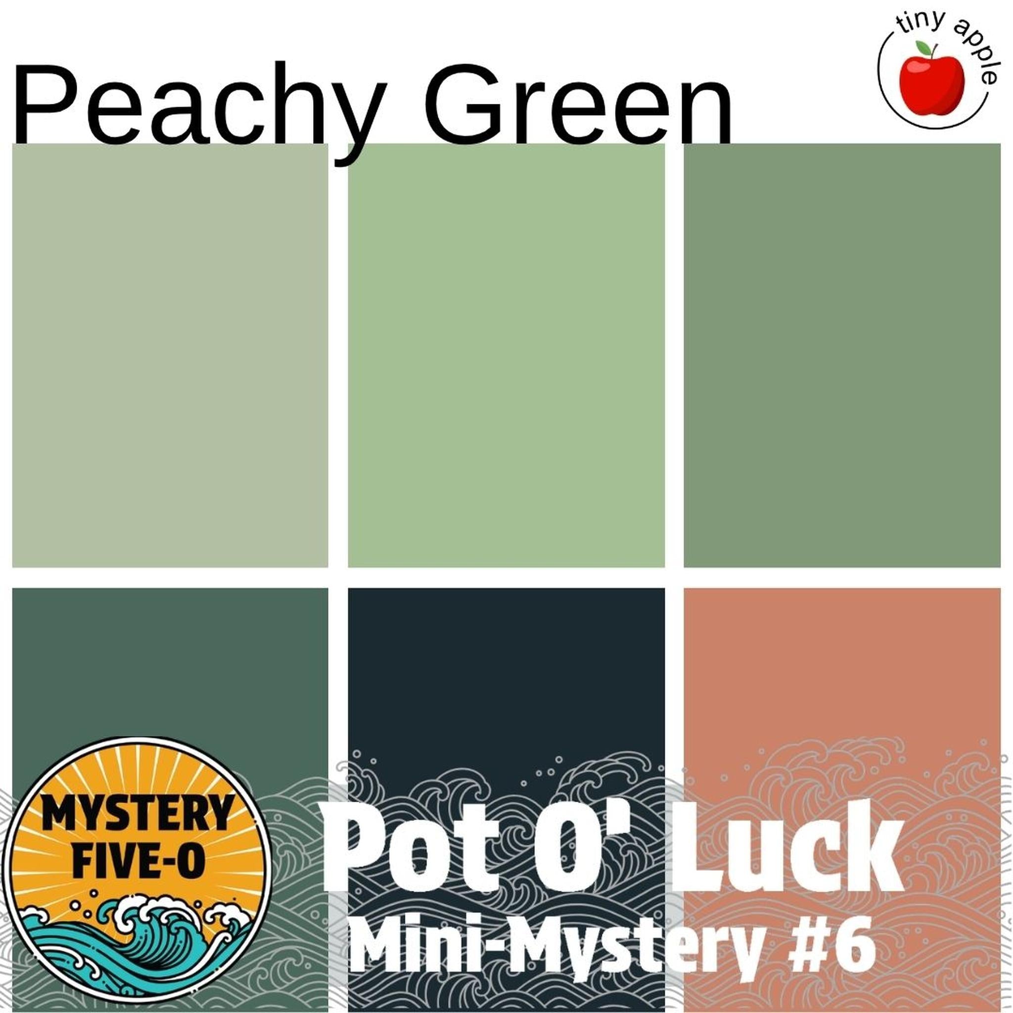 Mystery Five-0 Mini #6 - Kit - Pot O' Gold | Peachy Green